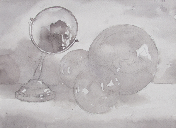 Demo painting shiny and transparent One copy  ghg