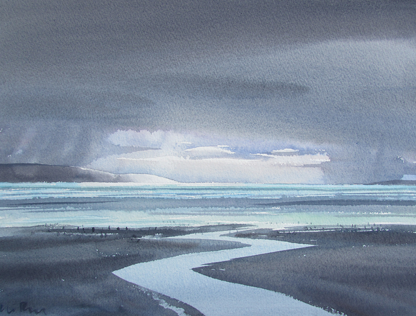 Courtenay Shoreline, 11x15 inches, 250.00 unframed.